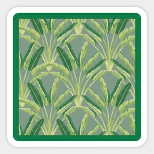 Sage Green Travellers Palm Sticker